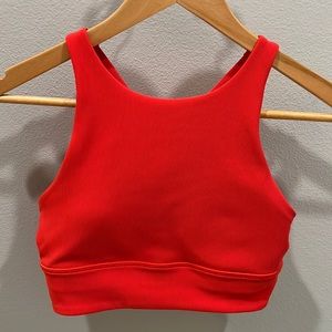🍋 Lululemon Energy High-Neck Ribbed Bra